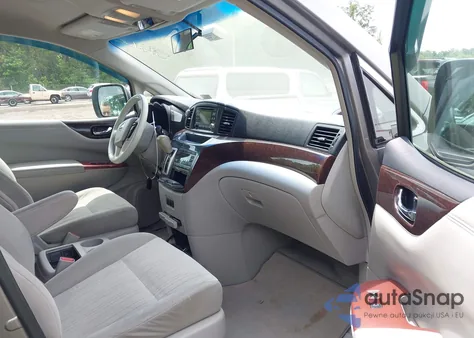 2011 Nissan Quest Sv z USA, uszkodzony, nr VIN JN8AE2KP2B9005926